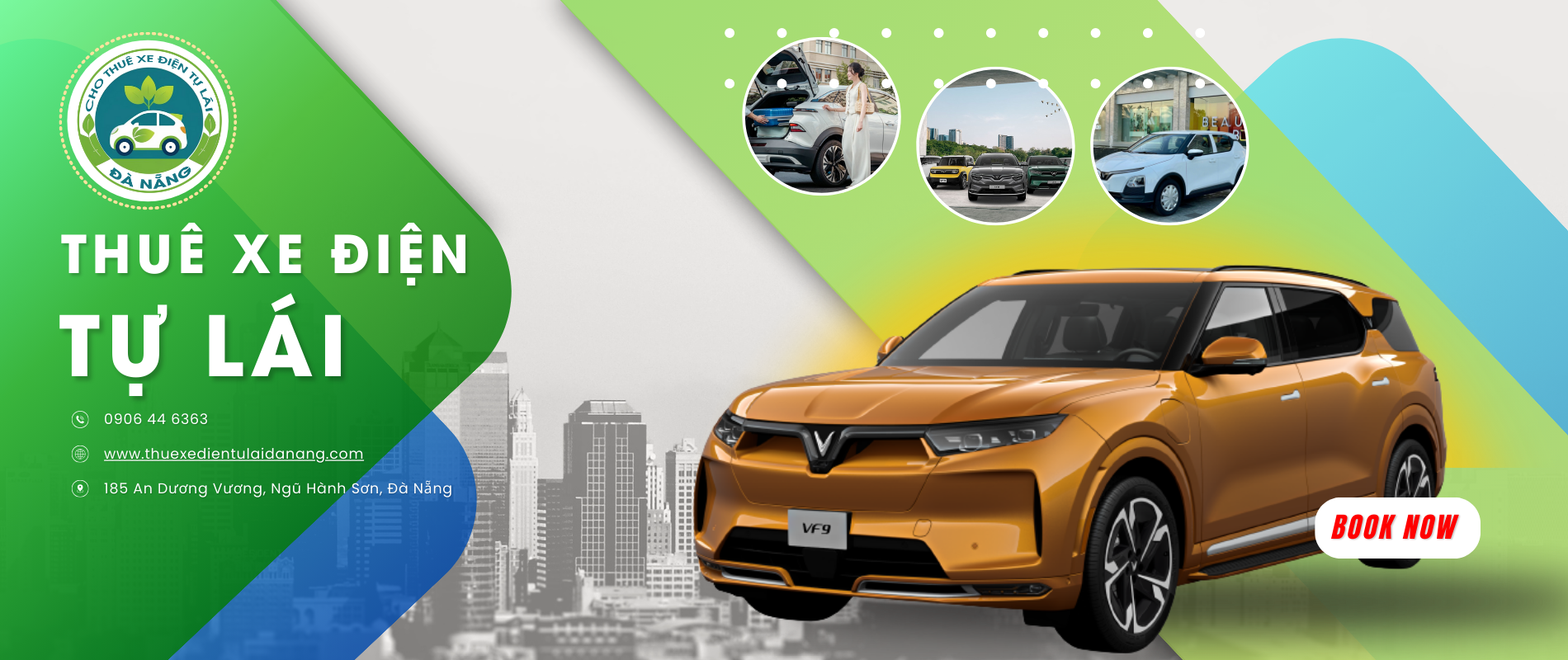 Cho thuê xe Ô tô Điện tự lái Đà Nẵng